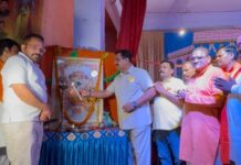 रम्पुरा के शिव मंदिर चौरासी घंटा में पूर्व विधायक ने किया श्री रामलीला मंचन का शुभारंभ