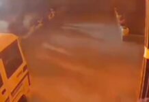 जम्मू-कश्मीर में पुलिस स्टेशन में ब्लास्ट, नौ लोगों की मौत, देखें वीडियो