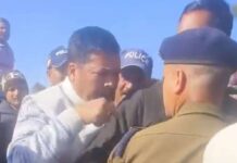 कुमाऊं में यहां विधायक और दरोगा भिड़े, देखें वीडियो