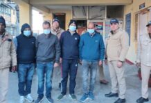 पुलिस टीम पर हमला करने वाले चार आरोपी गिरफ्तार