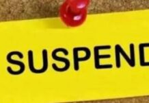 फायरिंग मामले में चौकी प्रभारी समेत तीन सस्पेंड