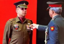 शिक्षक परिवार से जुड़े मेजर शिवांक पाठक को मिला सेना मेडल सम्मान