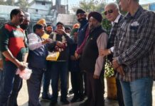 देवभूमि उद्योग व्यापार मंडल के यातायात नगर अध्यक्ष जसपाल सिंह कोहली का भव्य स्वागत