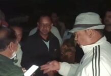 पनियाली में बाघ ने महिला को मार डाला, आक्रोशित ग्रामीणों ने शव चौकी पर रखा, देखें वीडियो