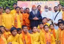 स्थापना दिवस पर हल्द्वानी पहुंचे करणी सेना के अंतरराष्ट्रीय अध्यक्ष दादा कुंवर सूरजपाल अम्मू