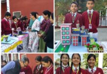 आनंदा एकेडमी में विज्ञान प्रदर्शनी में विधार्थियों ने बनाए ज्ञानवर्धक माडल