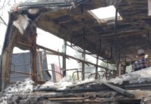 काठगोदाम डिपो की बस में लगी आग, देखें वीडियो