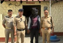 मंदिर में चोरी करने वाला बिठौरिया का शातिर लाल सिंह निकला, 24 घंटे में खुलासा, माल बरामद