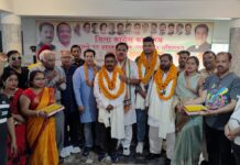 रुद्रपुर में कांग्रेस के नवनियुक्त ब्लाक अध्यक्षों का जोरदार स्वागत