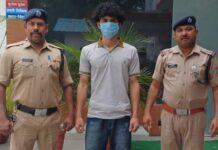 हत्या के प्रयास में फरार चल रहे युवक को गिरफ्तार किया