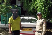 नशे में टल्ली होकर टैक्सी चलाता निर्मल गिरफ्तार