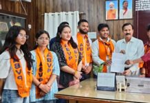 कालेज की इस समस्या को लेकर प्राचार्य से मिले एबीवीपी के छात्र