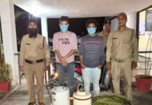 घर से मोटर, गीजर, पंखे चोरी करने वाले करन और संजय गिरफ्तार