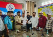 एसएसपी से मिले पत्रकार, इस युवक के खिलाफ कार्रवाई की उठाई मांग