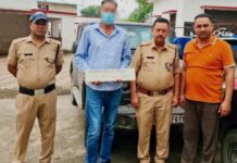 दूसरी गाड़ी की नंबर प्लेट लगाकर थार दौड़ा रहा जसपाल गिरफ्तार