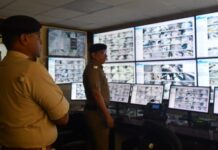 एसएसपी ने किया पुलिस बहुउद्देशीय भवन में कार्यालयों का निरीक्षण