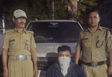 महिला दरोगा को कार से कुचलने का प्रयास करने वाला लालकुआं का लवजीत गिरफ्तार