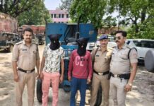 पुलिस ने 80 सीसीटीवी कैमरे खंगाल 10 हजार के दो ईनामी बदमाश गिरफ्तार किए
