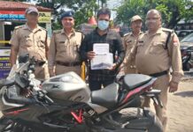 मुखानी रोड पर महिला से चेन स्नेचिंग करने वाला हिस्ट्रीशीटर गिरफ्तार