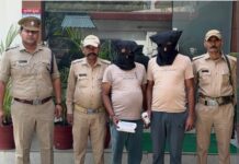 55 सीसीटीवी खंगाल चार लाख के जेवरात समेत दो बदमाश गिरफ्तार