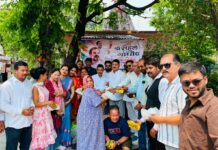 कांग्रेस कार्यकर्ताओं ने सेवा, संवेदना और समर्पण के साथ मनाया राहुल गांधी का जन्मदिन