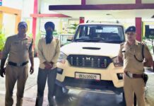शराब के नशे में हंगामा करना पड़ा महंगा, वाहन सीज, चालक गिरफ्तार