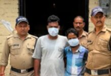 पुलिस से बचकर भाग रहे कुसुमखेड़ा के तरुण समेत तीन वारंटी गिरफ्तार