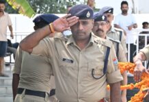 सड़क हादसे में चोटिल फायरमैन जगजीत सिंह का निधन, पुलिस महकमे में शोक, एसएसपी ने दी श्रद्धांजलि