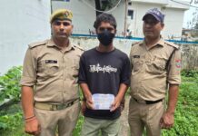 कोतवाली परिसर में चोरी कर पुलिस की नींद उड़ाने वाला चोर गिरफ्तार