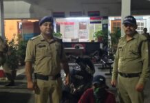 गौलापार के सौरभ आर्या ने पटेल चौक से इस व्यापारी की स्कूटी चुराई, पुलिस ने पकड़ा