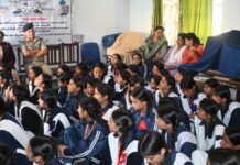 राजकीय बालिका इंटर कॉलेज खुर्पाताल में साइबर सुरक्षा के लिए विधिक जागरूकता शिविर का आयोजन