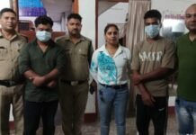 किशोरी को बहला-फुसलाकर दुष्कर्म के आरोपी दो युवक गिरफ्तार