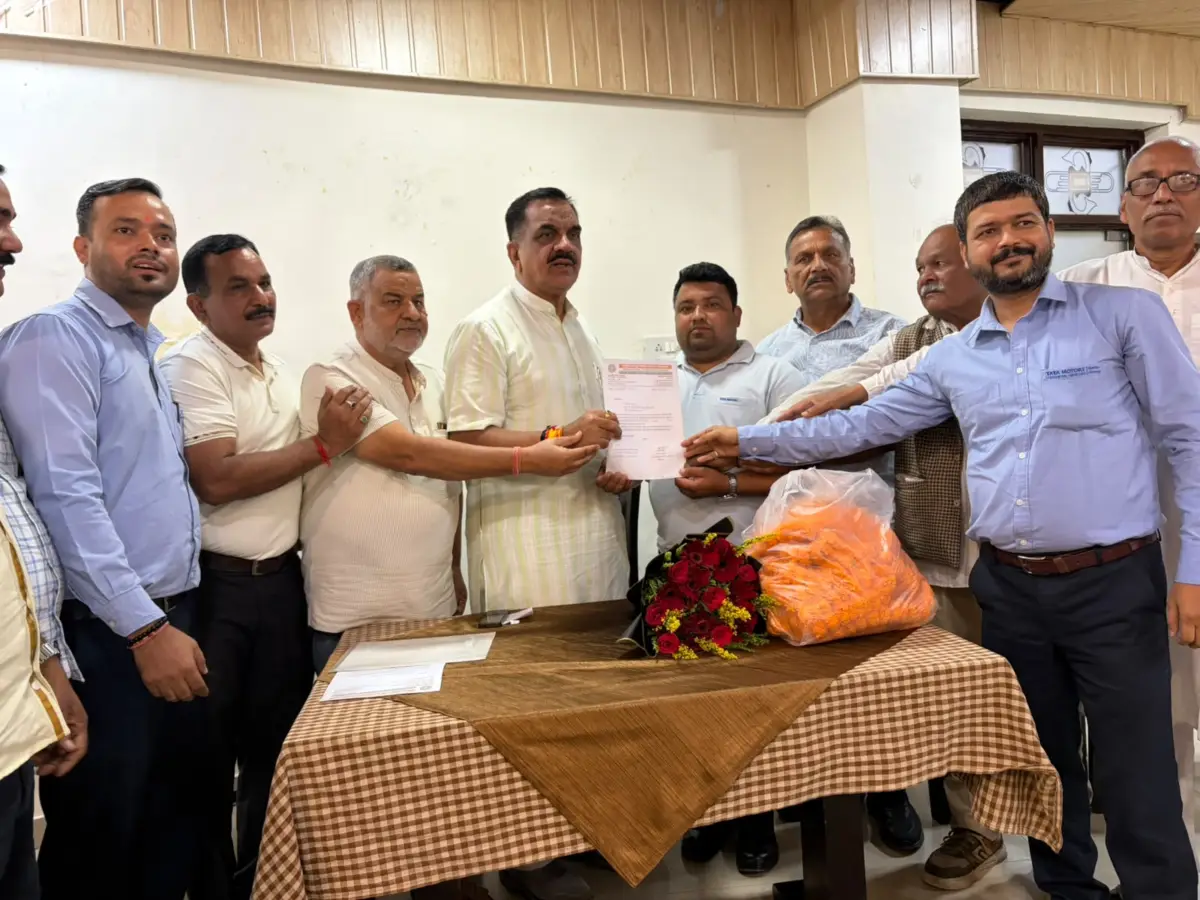 राष्ट्रीय मजदूर कांग्रेस-इंटक के प्रदेश अध्यक्ष ने संगठन का विस्तार कर इन्हें शहर अध्यक्ष बनाया